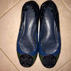 Tory Burch patent leather flats